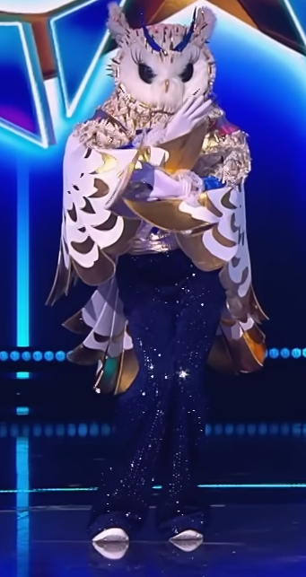 Анастасия Волочкова белая сова  в шоу Маска Танцы